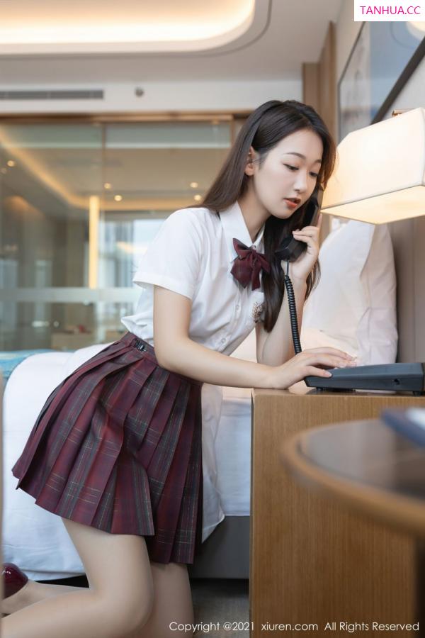 唐安琪  清纯女神唐安琪 JK制服清纯动人第11张图片